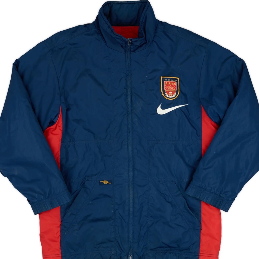 Nike Premier 1996-98 Arsenal Nike Padded Bench Coat